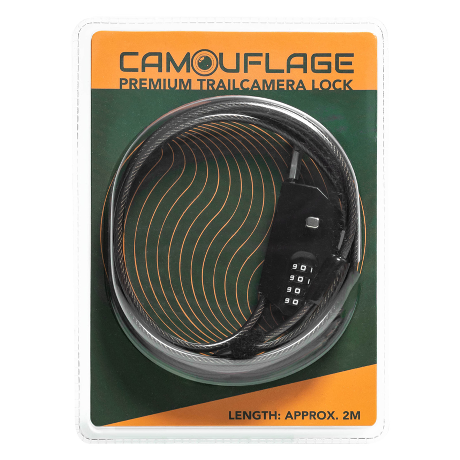 Camouflage Trail Camera Lock