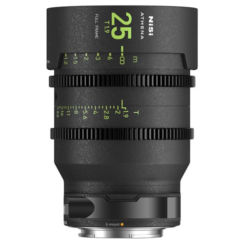 NiSi Athena 25mm T1.9 Cine Lens for Sony E