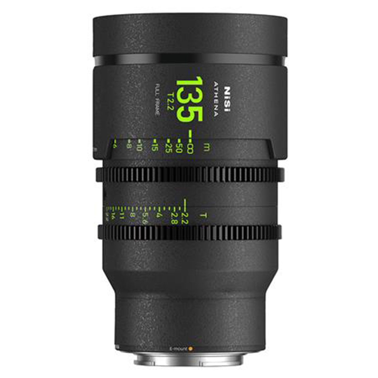 NiSi Athena 135mm T2.2 Cine Lens for Sony E (No Drop In Filter)