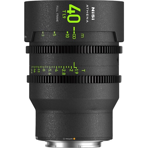 NiSi Athena 40mm T1.9 Cine Lens for Fujfilm G (No Drop In Filter)