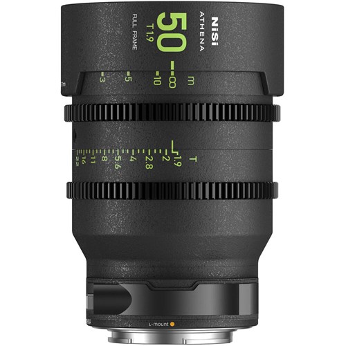 NiSi Athena 50mm T1.9 Cine Lens for Fujfilm G (No Drop In Filter)