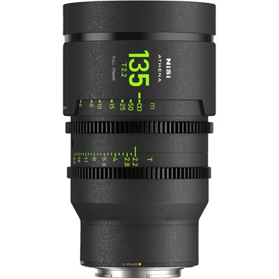 NiSi Athena 135mm T2.2 Cine Lens for Fujfilm G (No Drop In Filter)