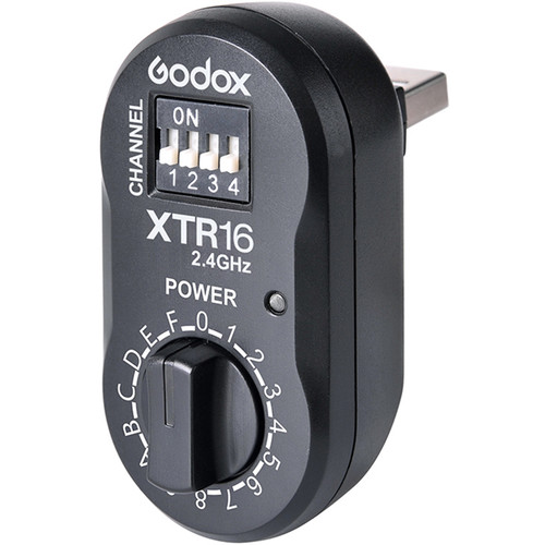 Godox XTR-16 - Wireless Power Control Flash Receiver 2.4Ghz
