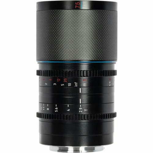 SIRUI Saturn 75mm T2.9 1.6x Full-frame Anamorphic for Sony E (Neutral Flare)