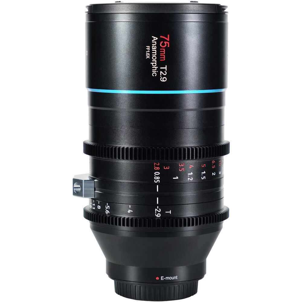 SIRUI 75mm T2.9 1.6x Full-Frame Anamorphic Lens for Sony E