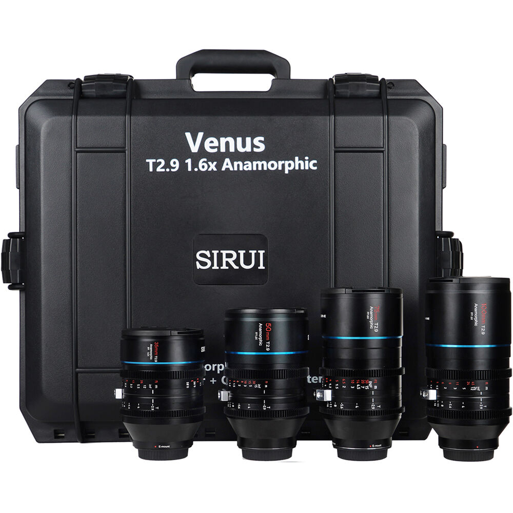 SIRUI Venus Kit (E35+E50+E75+E100+ADP1.25X + Hard Case)