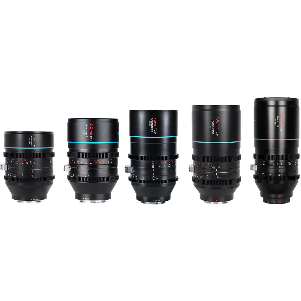 SIRUI Venus Kit (E35+E50+E75+E100+E150 + Hard Case)