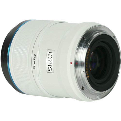 SIRUI Sniper 33mm F1.2 APSC Auto-Focus Lens for Fujifilm X (White)