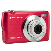 AgfaPhoto DC8200 Digital Camera - Red