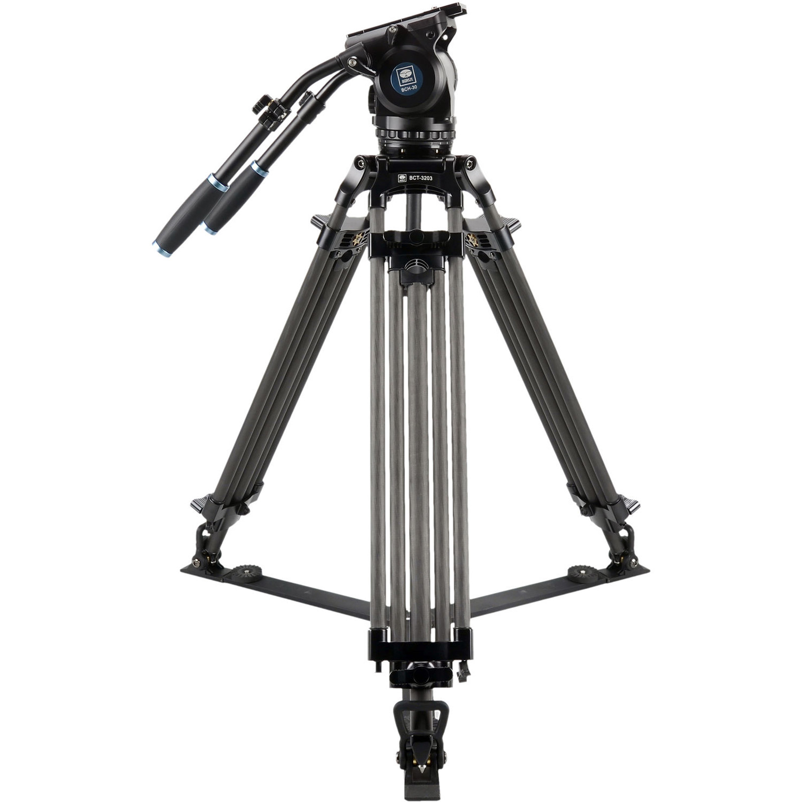 SIRUI BCT-3203 10x Carbon Broadcast Tripod with Video Head BCH-30