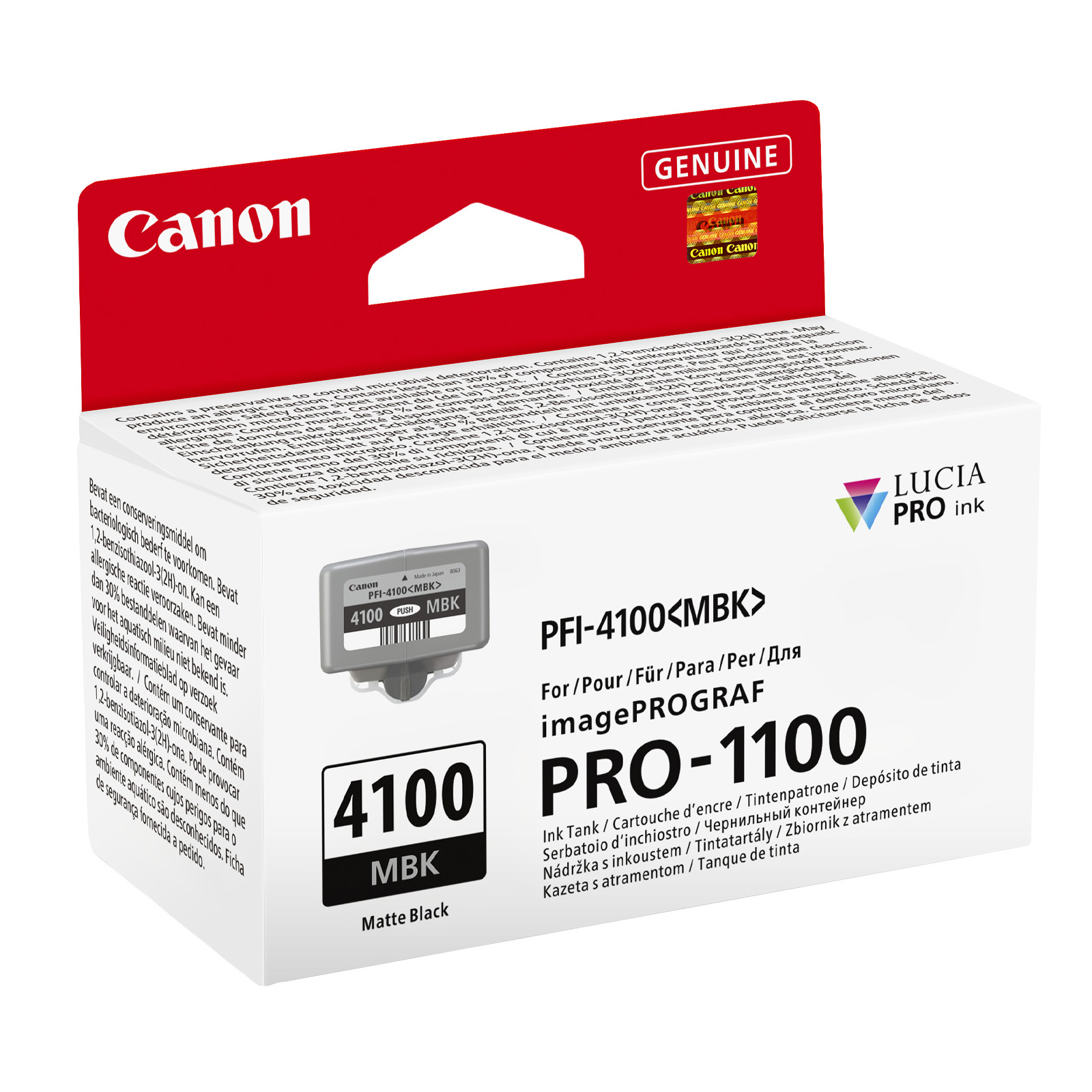 Canon PFI-4100 Matte Black (MBK) Ink Cartridge