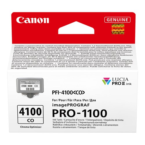 Canon PFI-4100 Chroma Optimiser (CO) Ink Cartridge