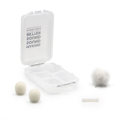 Bubblebee The Outdoor Mic Kit for Rode lavalier II - White