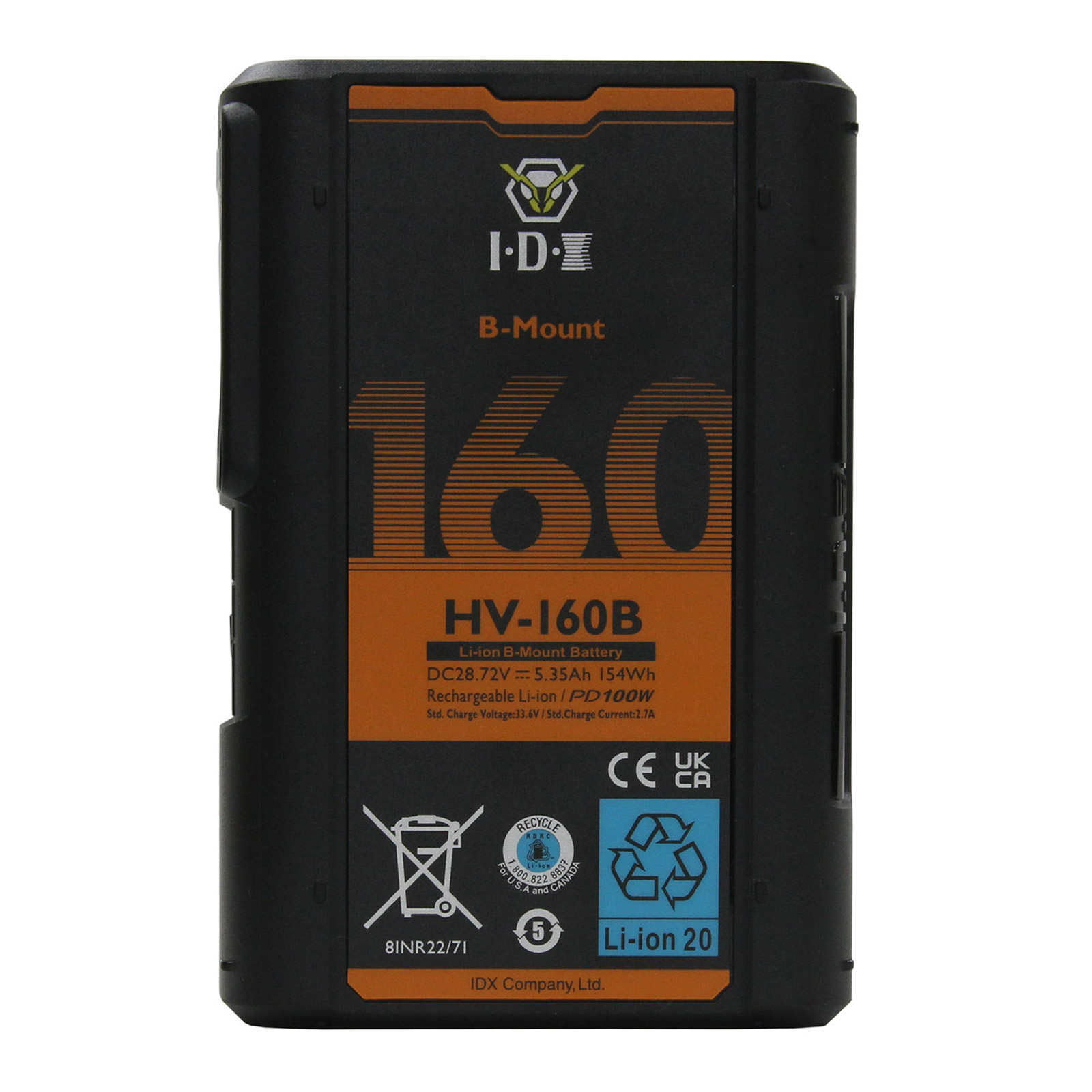 IDX HV-160B Battery