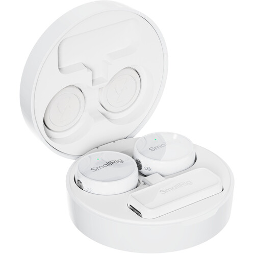 SmallRig S 60 Wireless Microphone (White/USB-C Version) 4706 | Wex ...