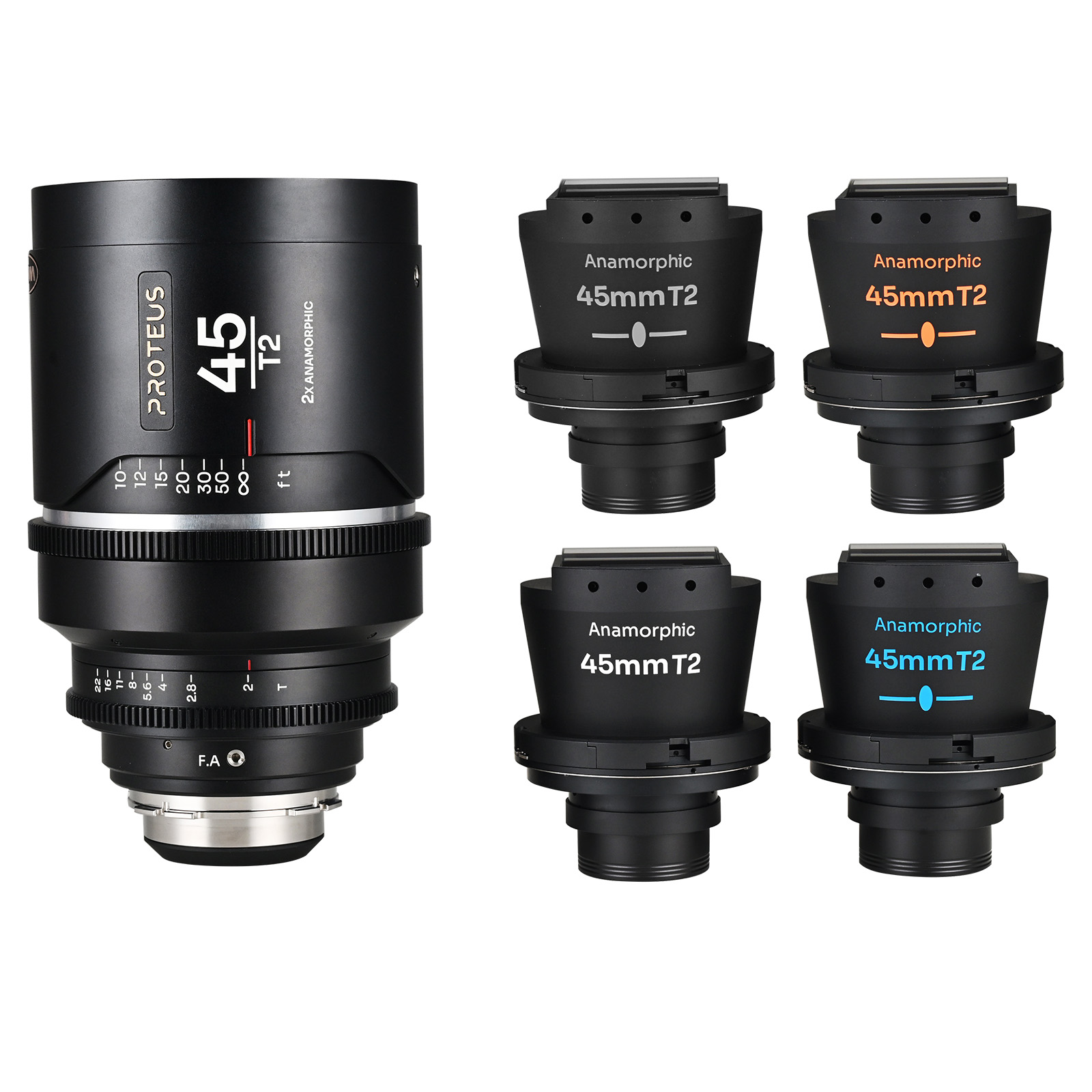 Laowa Proteus Flex 2X Anamorphic 45mm T2 Lens - (Metres)