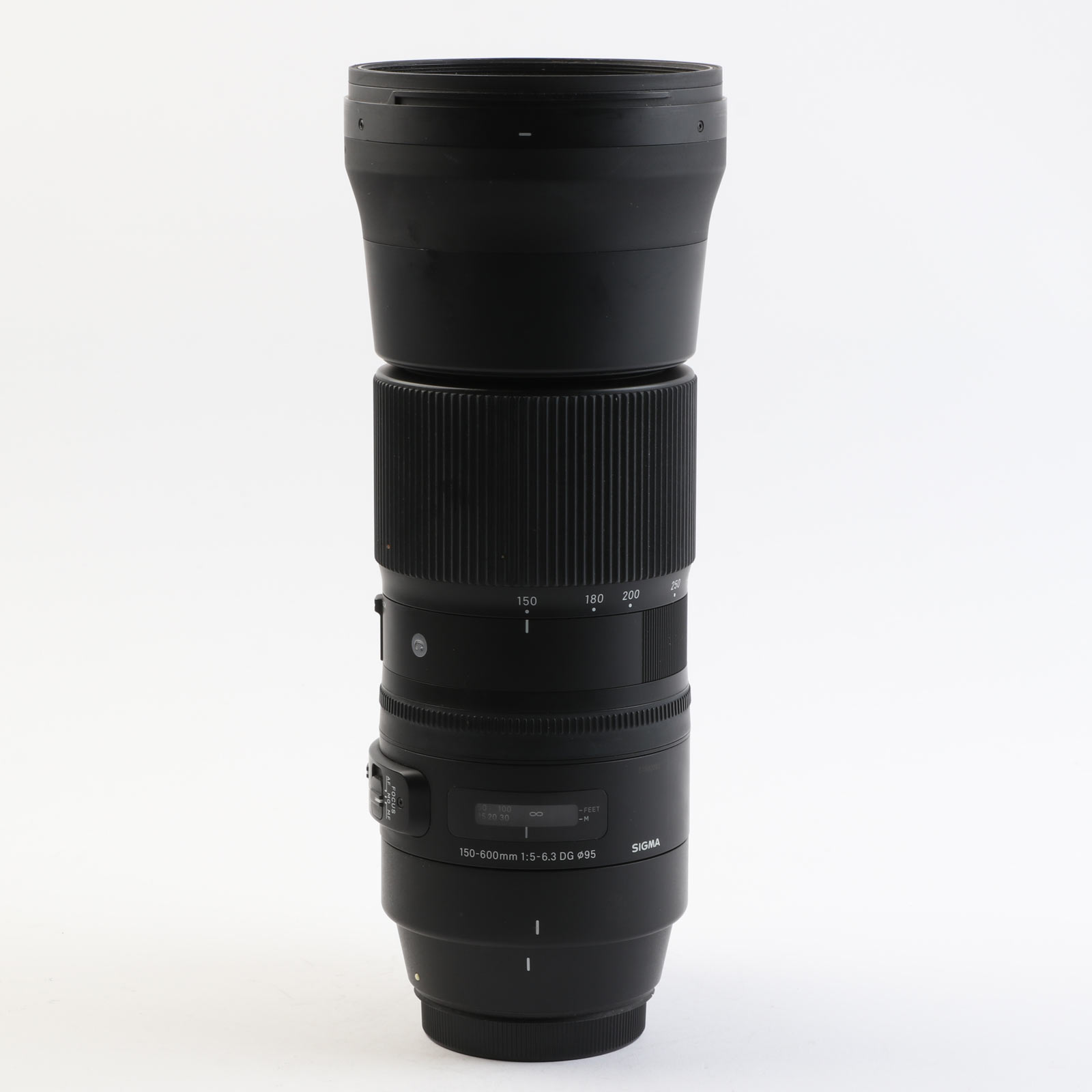USED Sigma 150600mm f56.3 Contemporary DG OS HSM Lens for Canon EF