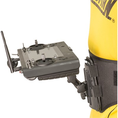 Hoodman Drone Controller Support Belt w Yuneec ST16/S Mount Kit