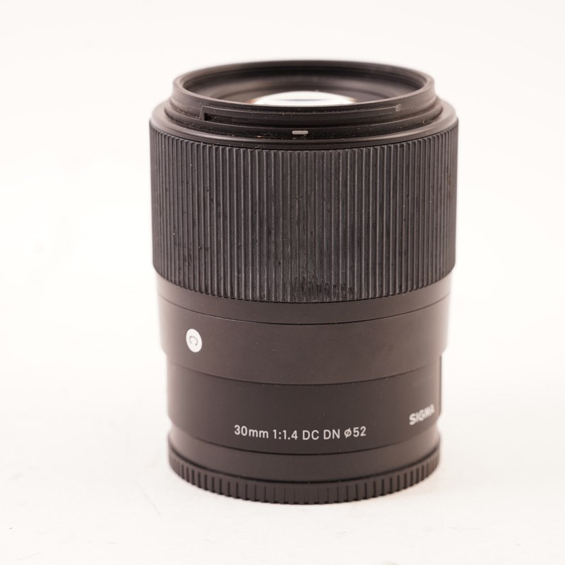 USED Sigma 30mm f1.4 DC DN Contemporary Lens for Sony E Wex Photo Video