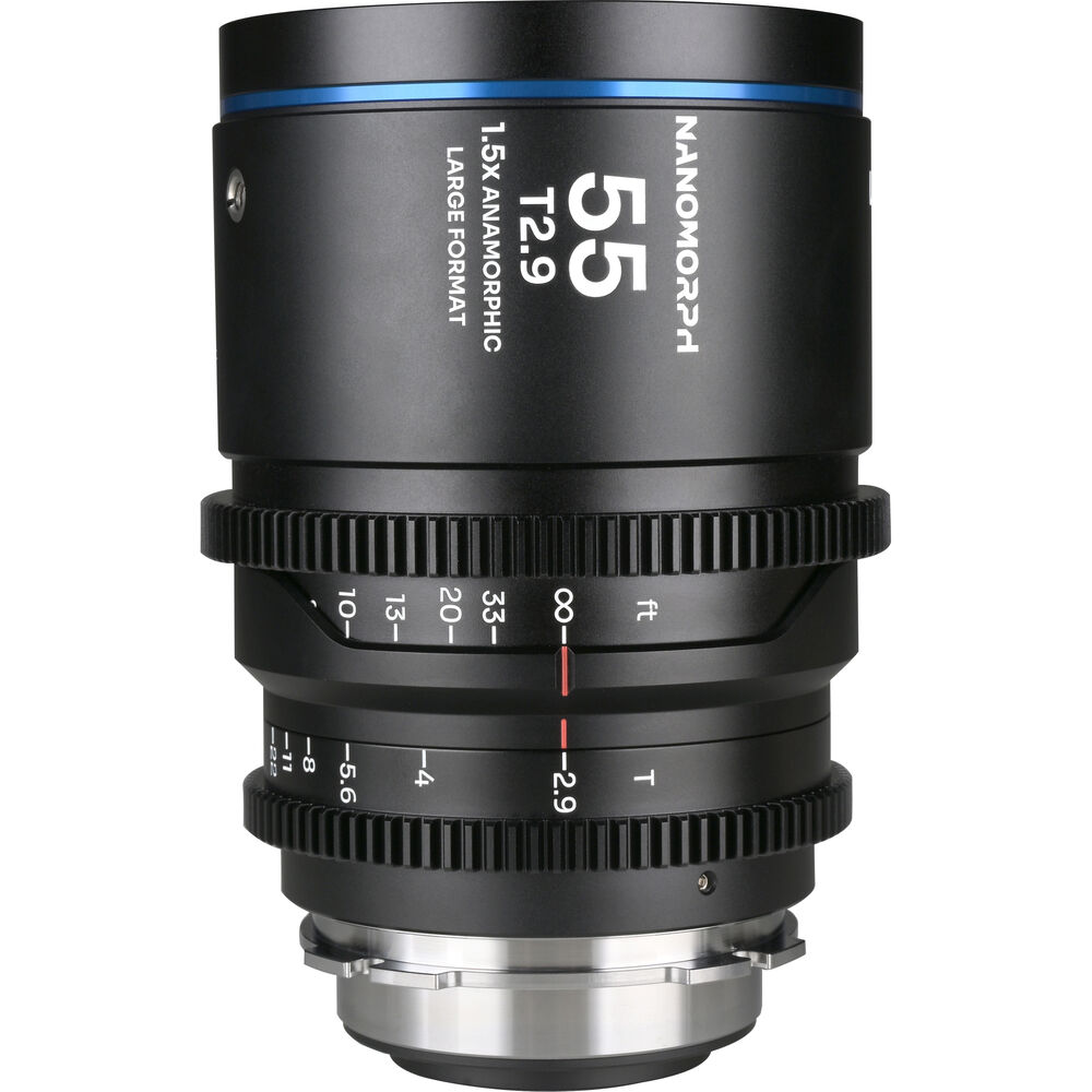 Laowa Nanomorph 55mm T2.9 1.5X LF (Blue) - Arri PL/Canon EF
