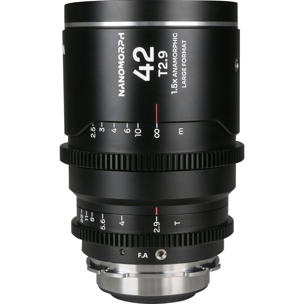 Laowa Nanomorph 42mm T2.9 1.5X LF (Silver) - Arri PL/Canon EF