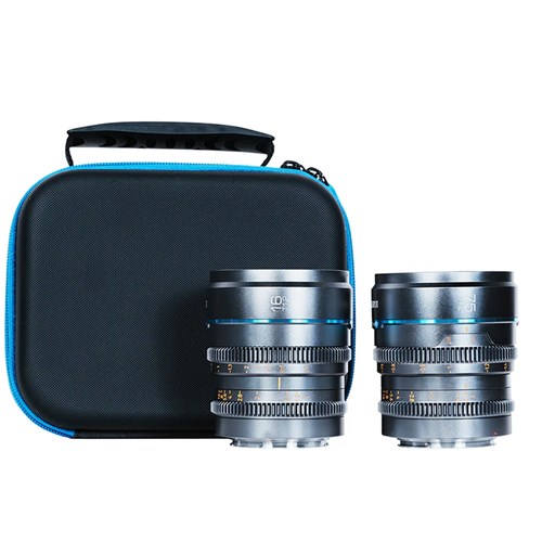 SIRUI Nightwalker 16mm & 75mm T1.2 S35 2-Lens Set for Micro Four Thirds (Silver)