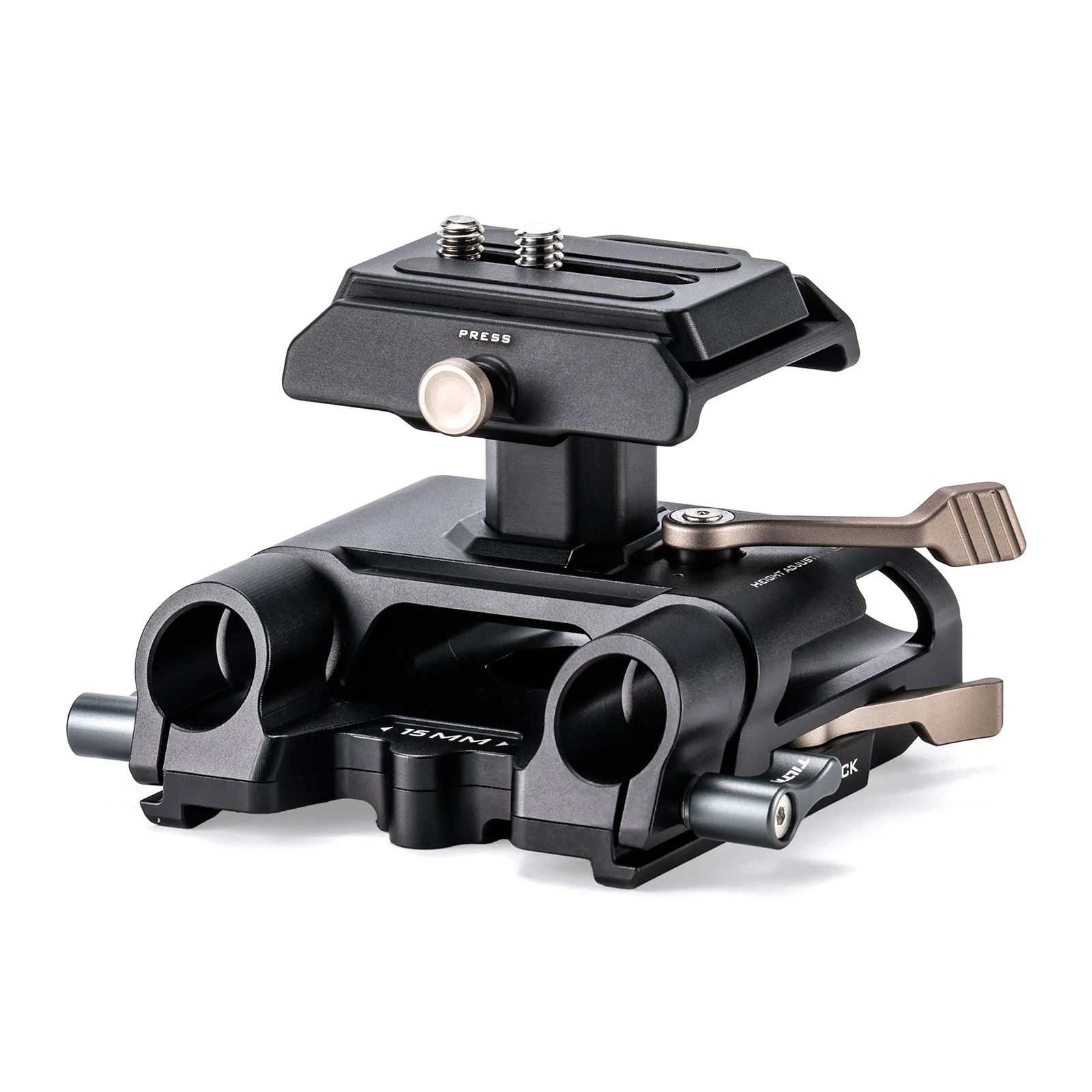 Tilta Arca Height Adjustable 15mm LWS Baseplate - Black