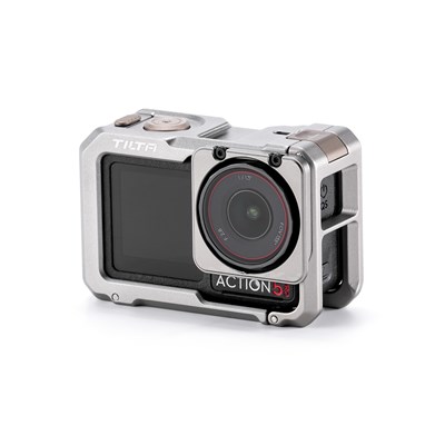 Tilta Full Camera Cage for DJI Osmo Action 5 Pro - Titanium Grey