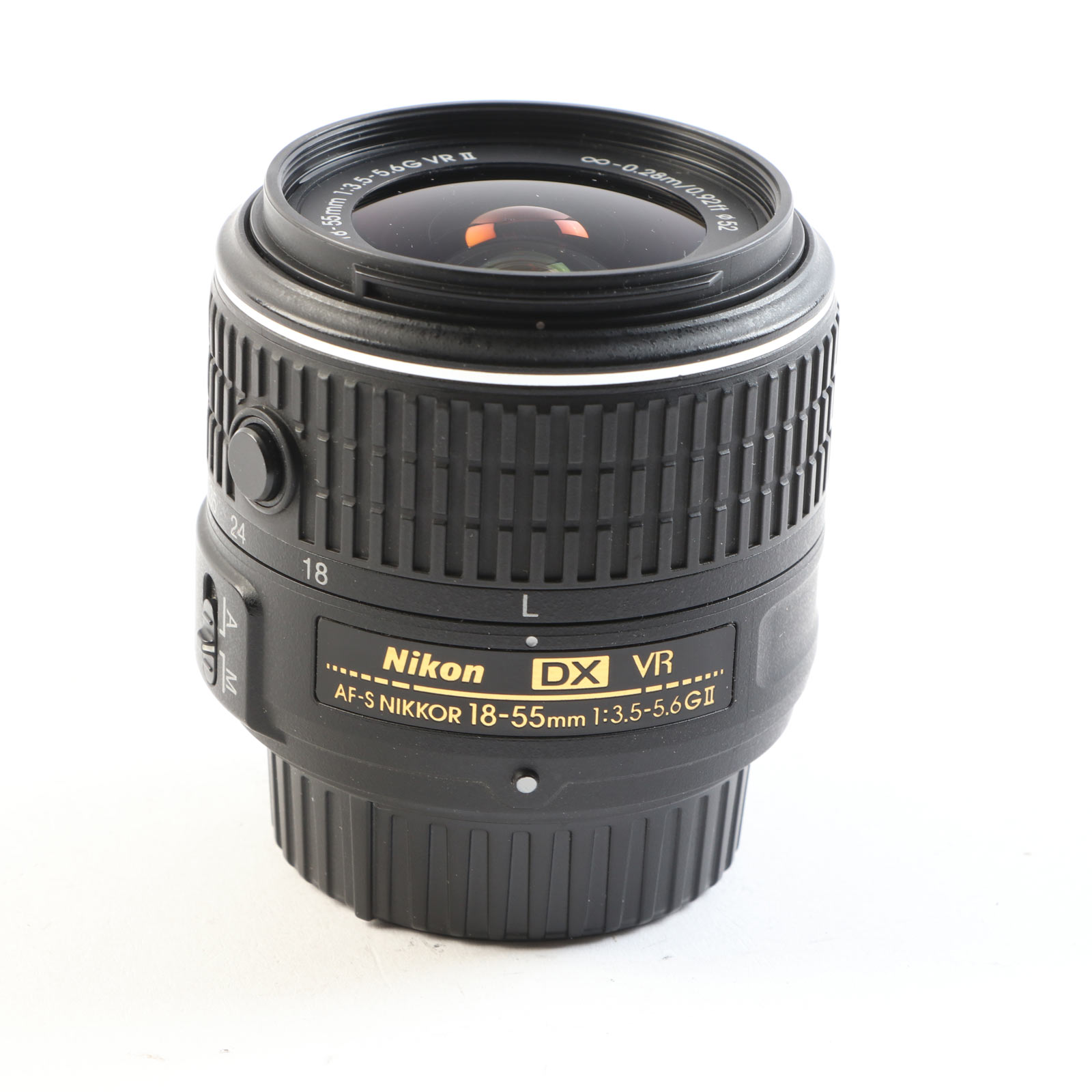 USED Nikon 18-55mm f3.5-5.6 G AF-S DX NIKKOR VR II Lens