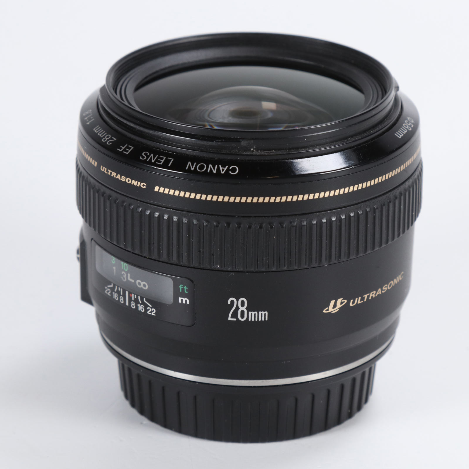 USED Canon EF 28mm f1.8 USM Lens