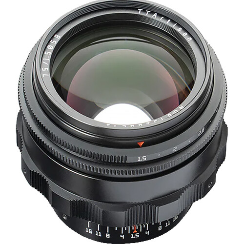 TTArtisan 75mm f1.5 M42 Mount Swirly Bokeh - Black | Wex Photo Video