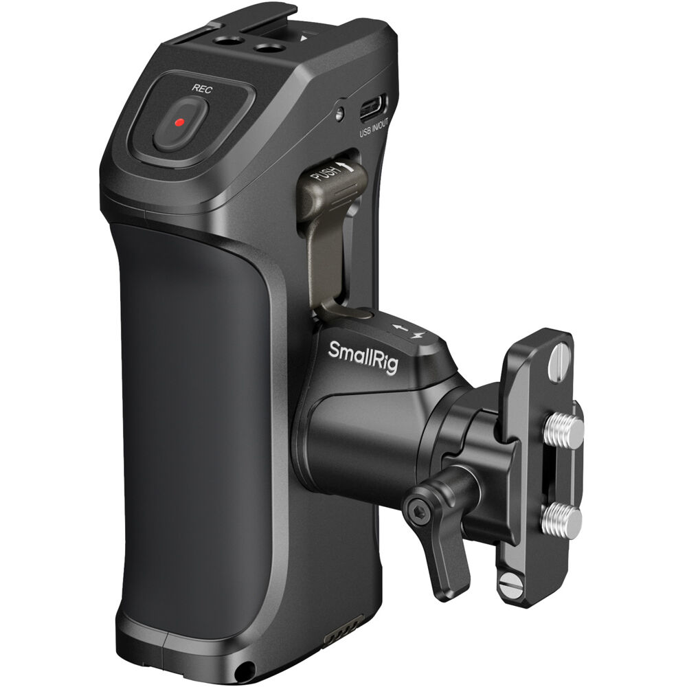SmallRig Rotating Side Handle with Trigger REC for Canon/Blackmagic 5235