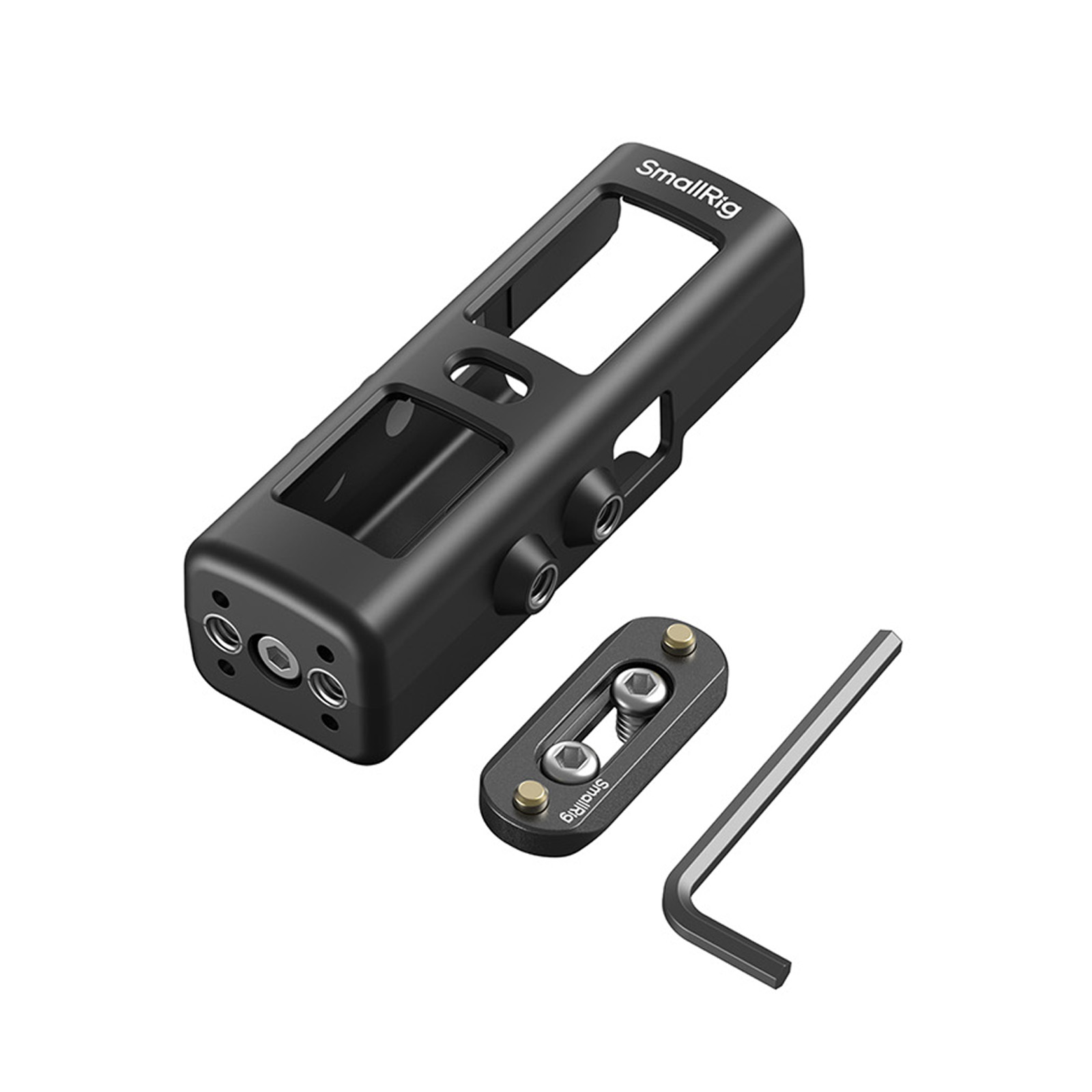 Gabbia SmallRig Per DJI Osmo Pocket 3 - Adattatore Con Attacchi NATO E Viti - Foto 2