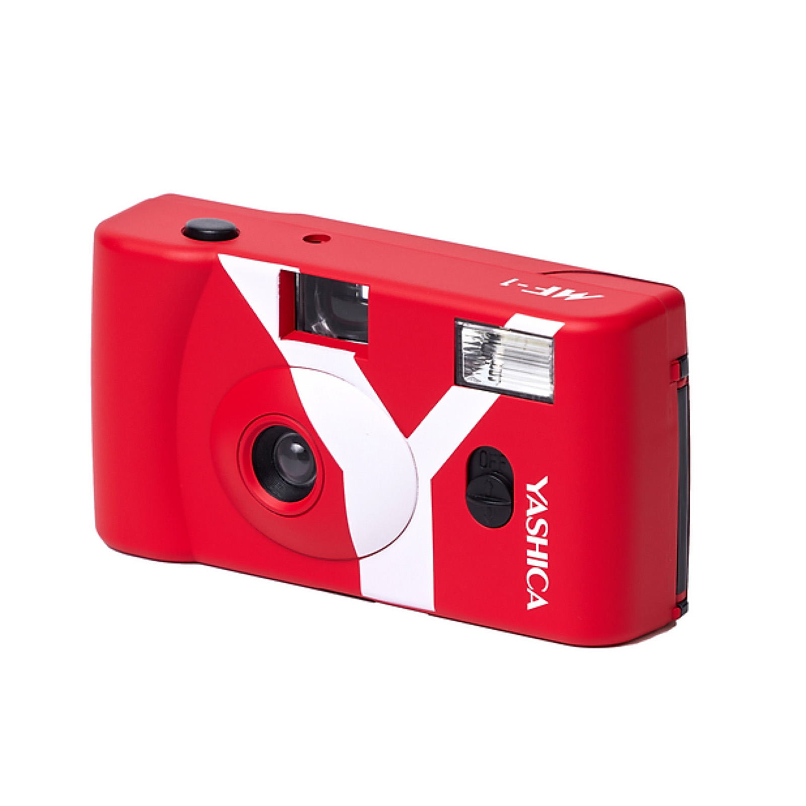 YASHICA MF-1 Snapshot Art Camera Y Edition with 1 Film 400/24 - Red