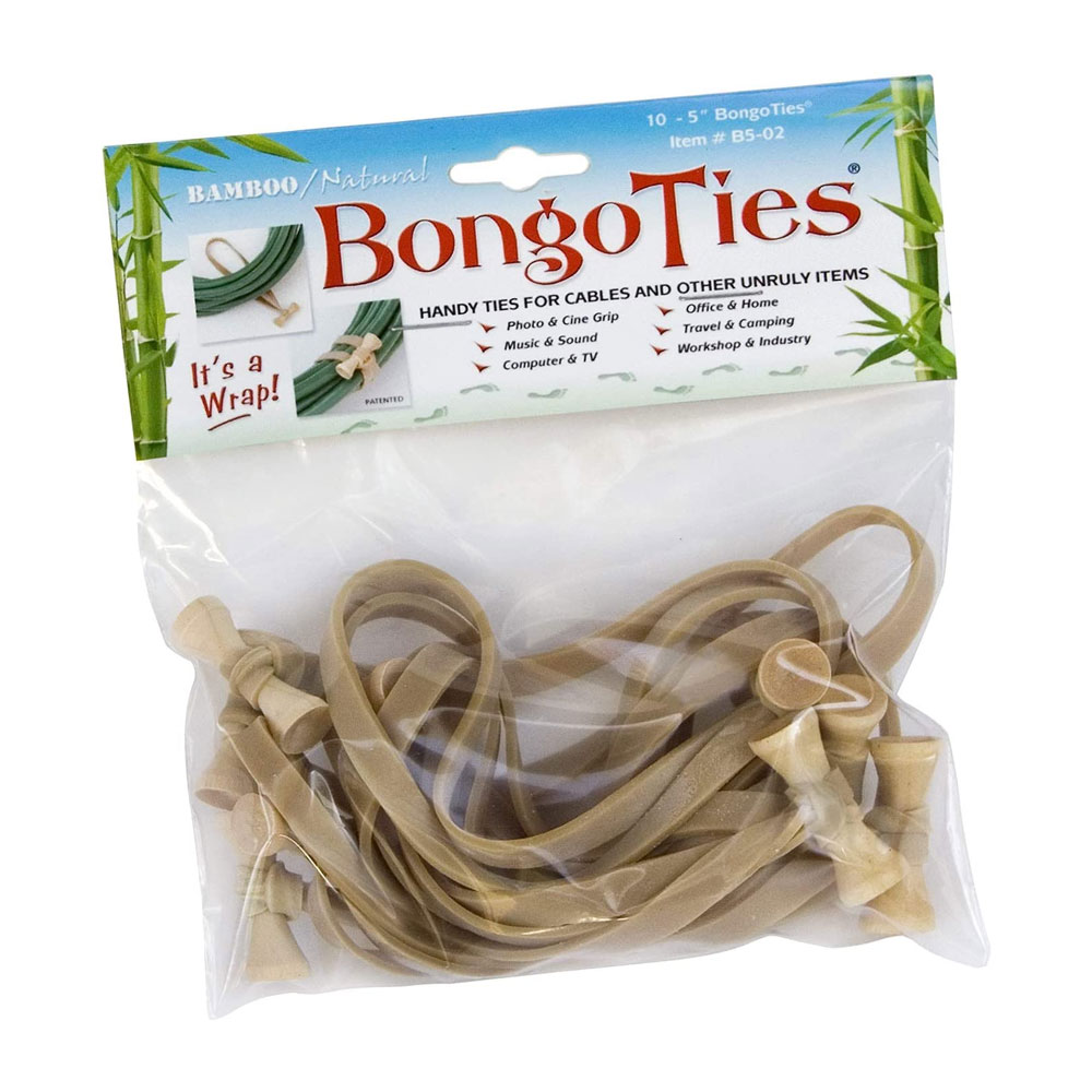 Image of BongoTies 10pc Natural Colour