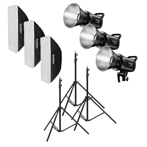 Godox SL60llD Three Light LED Light Kit