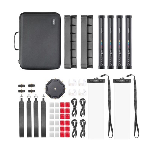 Godox TL30-K4 RGB Tube Light 4-Light Kit