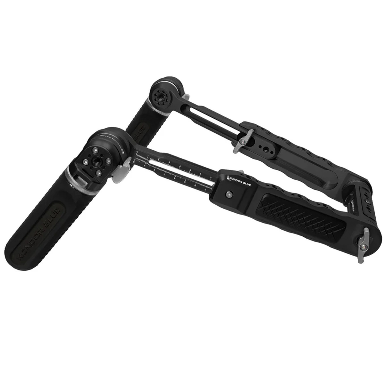 Kondor Blue Rosette Pivot Module Grip - Raven Black