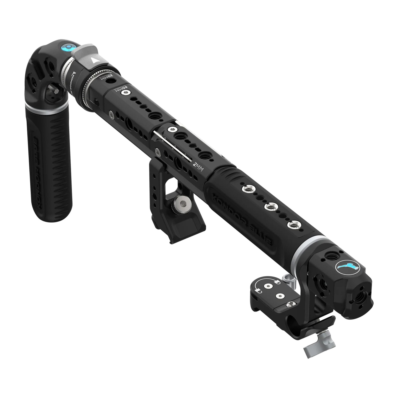 Kondor Blue Extended Camera Rig Handle, Complete Kit - Raven Black ...