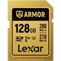 Lexar 128GB Pro Gold Series ARMOR 280MB/s UHS-II V60 SDXC Memory Card