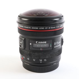 USED Canon EF 8-15mm f4 L USM Fisheye Lens