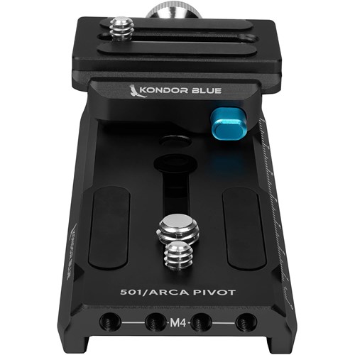 Kondor Blue 501/Arca Pivot Camera Plate for Ronin (Raven Black)