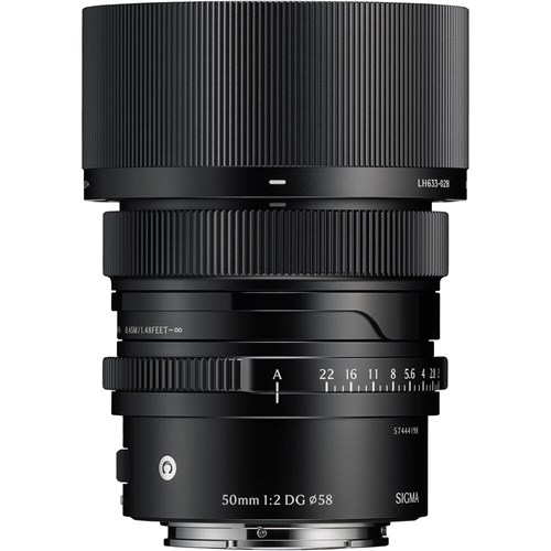Sigma 50mm f2 DG Contemporary Lens For Sony E - Black