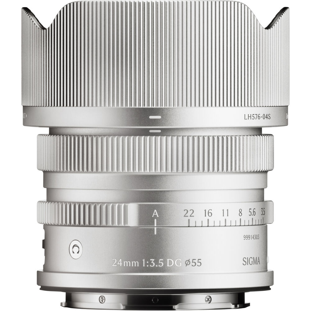 Sigma 24mm f3.5 DG Contemporary Lens for L-Mount - Silver