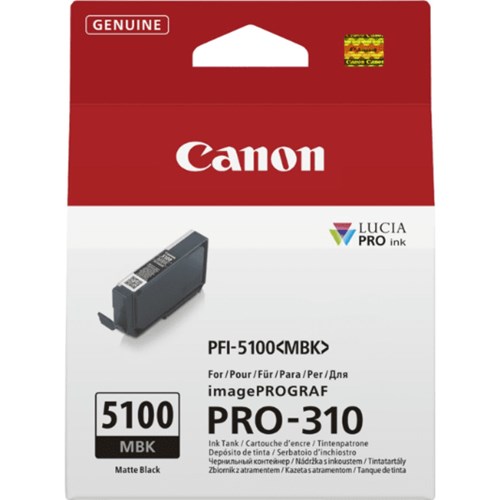 Canon PFI-5100 Matte Black Ink Cartridge