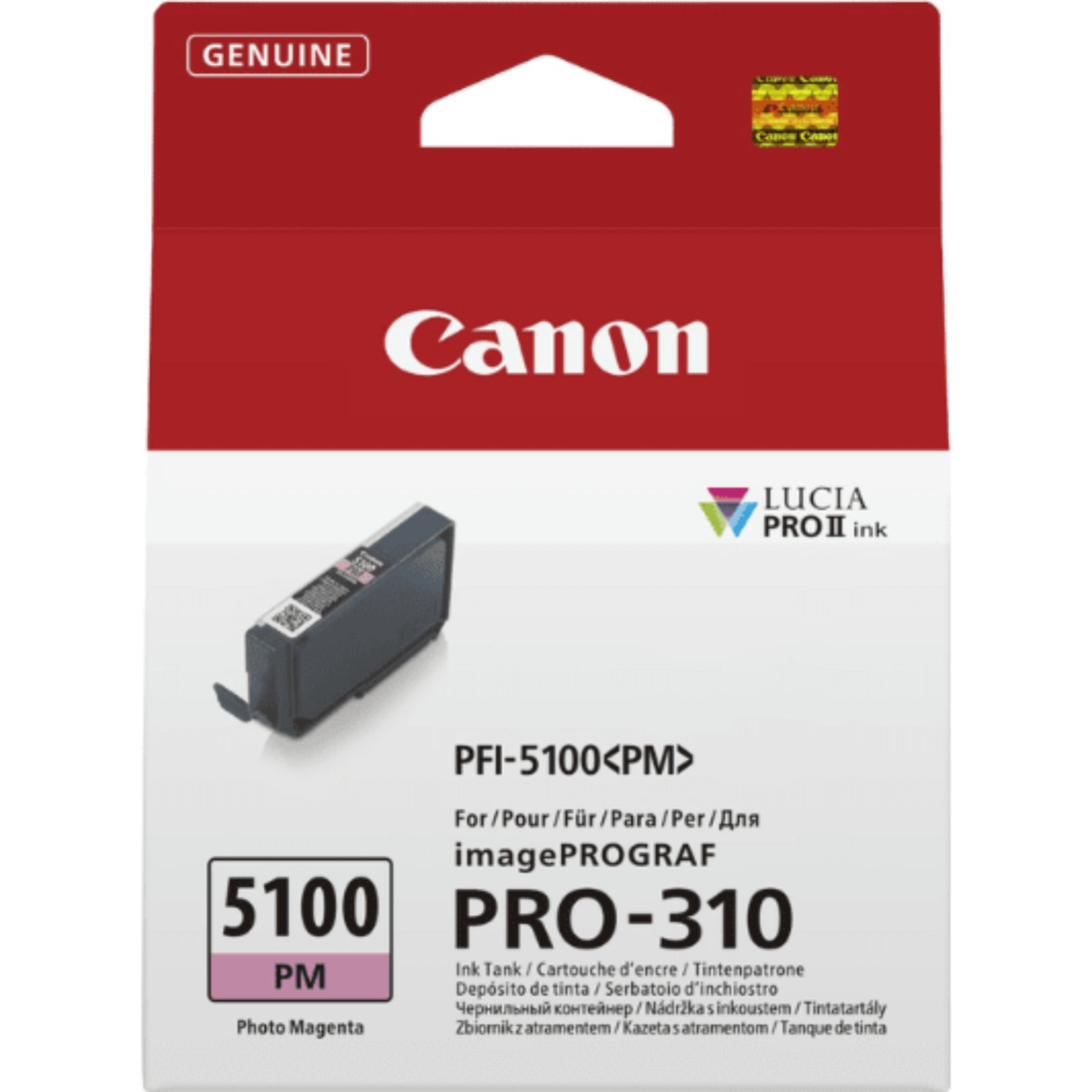Canon PFI-5100 Photo Magenta Ink Cartridge