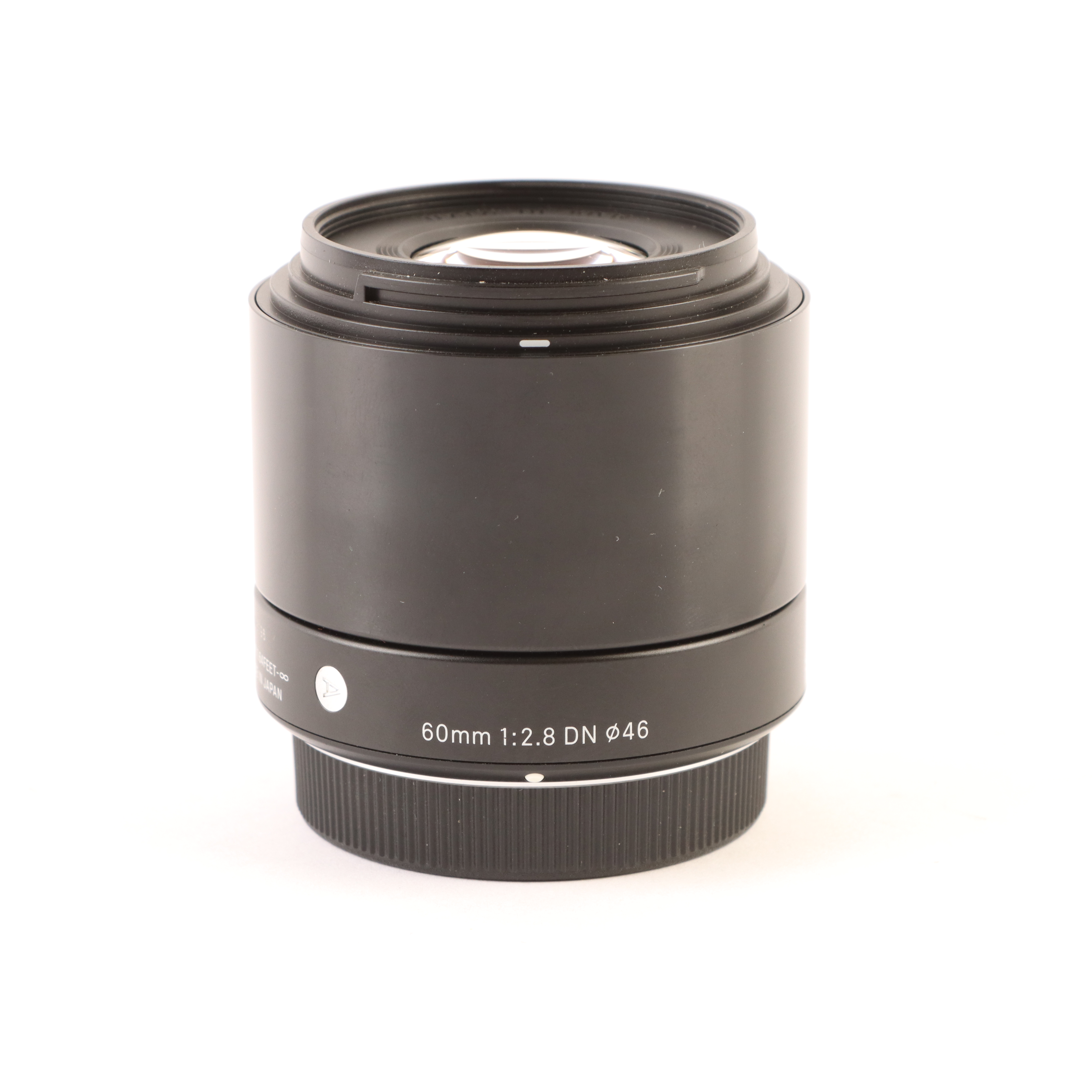 USED Sigma 60mm f2.8 DN Lens - Micro Four Thirds Fit - Black
