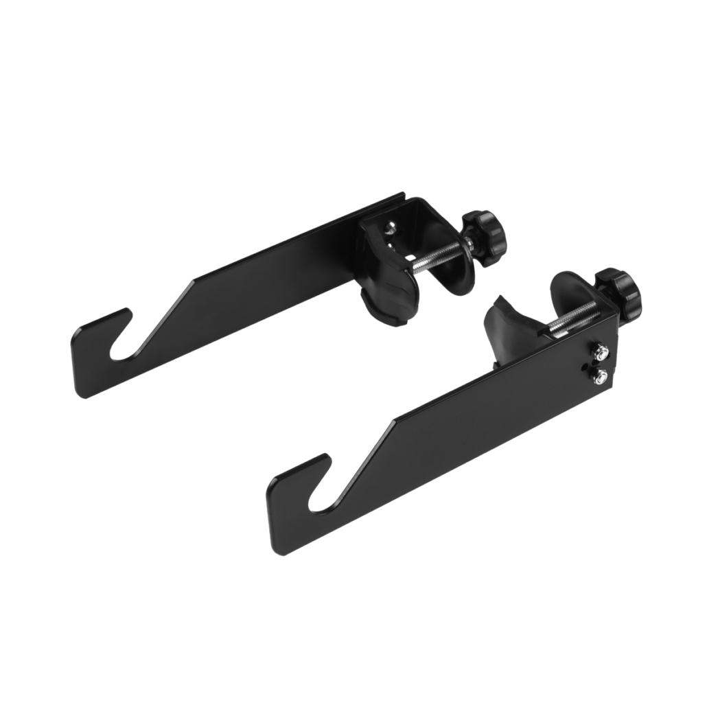 GlareOne Single-side Hook Set for Background Rollers with a screw grip