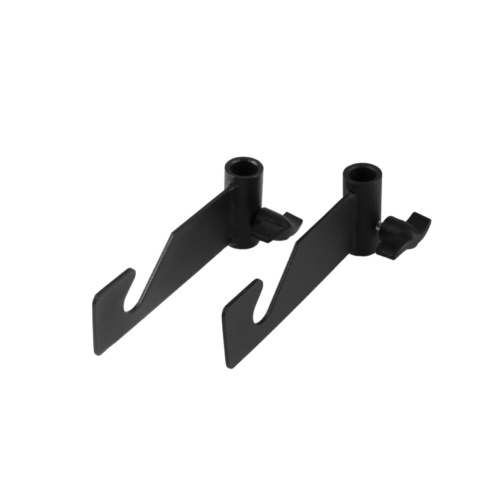 GlareOne Single-side Hook Set for Background Rollers with Baby Pin socket - 5/8'' 16mm