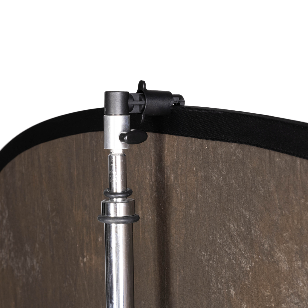 GlareOne Light Stand Clip for Collapsible Backdrops and Bounce Boards ...